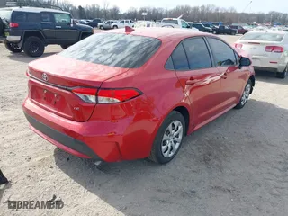 2020 Toyota Corolla LE with VIN JTDEPRAE0LJ021431, listed as a IAAI auction lot 41665603 with 32,351 mi miles. Bid and sale history available at carsss.com. Image 4.