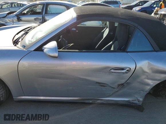 2009 Porsche 911 Carrera with VIN WP0CA29989S740372, listed as a Copart auction lot 87926775 with 59,008 mi miles and Salvage Title. Bid and sale history available at carsss.com. Image 7.