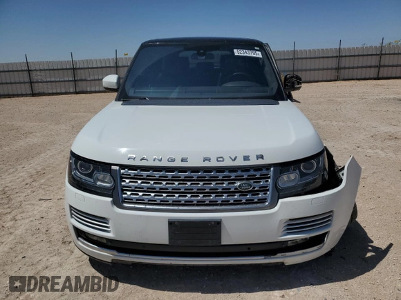 2015 Land Rover Range Rover Autobiography с VIN SALGV2TF0FA219001, выставлен на аукционе Copart как лот 52343795 с пробегом 97 333 миль миль и Списание • Salvage title. История ставок и продаж доступна на DreamBid. Изображение 5.