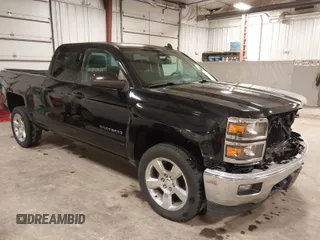 2015 Chevrolet Silverado 1500 LT with VIN 1GCVKREC1FZ176986, listed as a IAAI auction lot 41846139 with 147,332 mi miles. Bid and sale history available at carsss.com. Image 1.