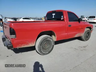1997 Dodge Dakota with VIN 1B7FL26X9VS246915, listed as a Copart auction lot 48764925 with 143,610 mi miles and Salvage Title. Bid and sale history available at carsss.com. Image 3.