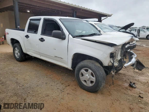 2005 GMC Canyon 1SF SLE Z71 with VIN 1GTDT136158116234, listed as a Copart auction lot 72742744 with 201,953 mi miles and Salvage Title. Bid and sale history available at carsss.com. Image 4.