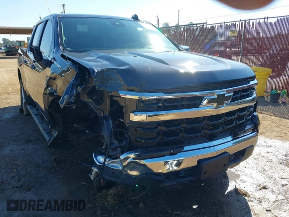 2024 Chevrolet Silverado 1500 LT with VIN 1GCPDKEK1RZ112047, listed as a IAAI auction lot 41686968 with 23,461 mi miles and . Bid and sale history available at DreamBid. Image 6.