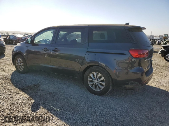 2021 Kia Sedona EX with VIN KNDMB5C11M6673086, listed as a Copart auction lot 42244935 with 57,698 mi miles and Salvage Title. Bid and sale history available at carsss.com. Image 2.