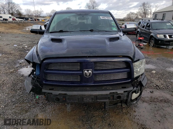 2012 Ram 1500 Sport with VIN 1C6RD7HT8CS215211, listed as a Copart auction lot 44674055 with 126,052 mi miles and Salvage title. Bid and sale history available at DreamBid. Image 5.