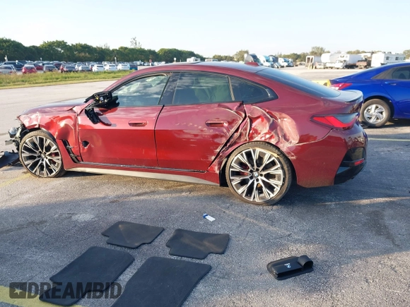 2023 BMW 4 Series M440i z VIN WBA63AW01PFN33820, wystawiony jako IAAI lot #41241907 z przebiegiem 10 789 mil mil oraz . Historia ofert i sprzedaży dostępna na DreamBid. Obrazek 14.