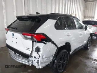 2024 Toyota RAV4 Hybrid XSE with VIN 4T3E6RFV9RU169387, listed as a IAAI auction lot 41566024 with 1,701 mi miles. Bid and sale history available at carsss.com. Image 4.