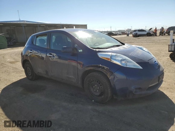 2016 Nissan LEAF S with VIN 1N4BZ0CP9GC314557, listed as a Copart auction lot 46892345 with 94,278 mi miles and Salvage Title. Bid and sale history available at carsss.com. Image 4.