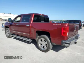 2017 Chevrolet Silverado 1500 LTZ with VIN 3GCUKSEJ6HG207508, listed as a Copart auction lot 80195854 with 131,140 mi miles and Salvage Title. Bid and sale history available at DreamBid. Image 2.