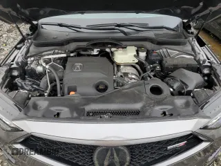 2024 Acura MDX Type S w/Advance Package with VIN 5J8YD8H89RL002228, listed as a Copart auction lot 48177865 with 9,816 mi miles and Salvage Title. Bid and sale history available at carsss.com. Image 12.