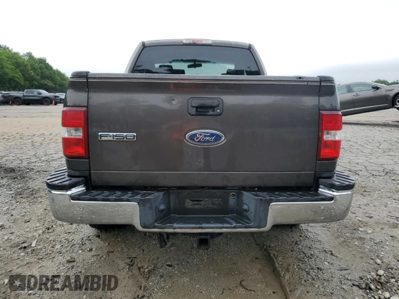 2005 Ford F-150 XLT with VIN 1FTPX02585KF08330, listed as a Copart auction lot 58403995 with 179,426 mi miles and Salvage title. Bid and sale history available at DreamBid. Image 6.