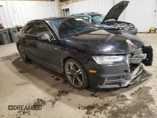 2017 Audi A4 Premium Plus with VIN WAUENAF42HN041975, listed as a Copart auction lot 88557315 with 74,291 mi miles and Salvage Title. Bid and sale history available at carsss.com. Image 4.