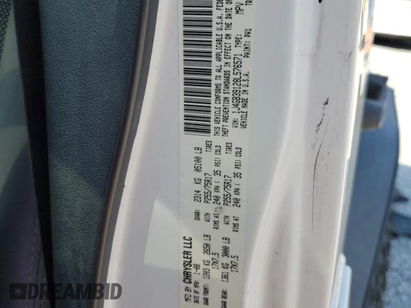 2008 Jeep Wrangler Unlimited X with VIN 1J4GB39128L576571, listed as a Copart auction lot 52706105 with 197,655 mi miles and Clean Title. Bid and sale history available at DreamBid. Image 14.
