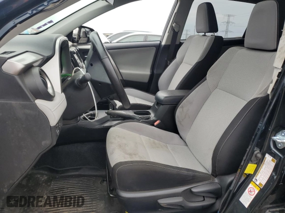 2017 Toyota RAV4 XLE with VIN JTMWFREV3HD102091, listed as a Copart auction lot 53815795 with 49,627 mi miles and Salvage Title. Bid and sale history available at DreamBid. Image 7.