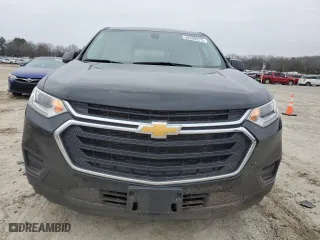 2021 Chevrolet Traverse LS with VIN 1GNERFKWXMJ160216, listed as a Copart auction lot 44909275 with 114,667 mi miles and Salvage Title. Bid and sale history available at carsss.com. Image 5.