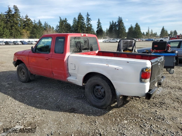 1998 Ford Ranger XL with VIN 1FTYR14C6WPA98731, listed as a Copart auction lot 50735525 with 254,156 mi miles and Salvage Title. Bid and sale history available at carsss.com. Image 3.
