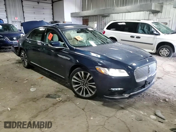 2017 Lincoln Continental Reserve z VIN 1LN6L9NC3H5623731, wystawiony jako Copart lot #52857205 z przebiegiem 68 845 mil mil oraz Nie do naprawy • Non repairable. Historia ofert i sprzedaży dostępna na DreamBid. Obrazek 11.