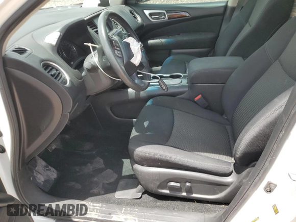 2017 Nissan Pathfinder SV z VIN 5N1DR2MN4HC657799, wystawiony jako Copart lot #58444065 z przebiegiem 90 473 mil mil oraz Szkoda całkowita • Salvage title. Historia ofert i sprzedaży dostępna na DreamBid. Obrazek 7.