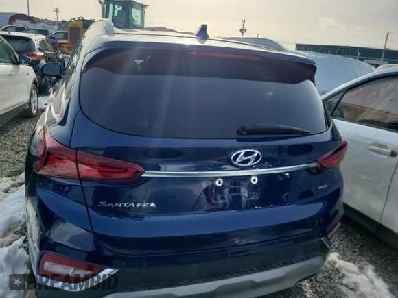 2020 Hyundai Santa Fe SEL with VIN 5NMS3CADXLH160622, listed as a Copart auction lot 71830452 with Not Provided miles. Bid and sale history available at carsss.com. Image 6.