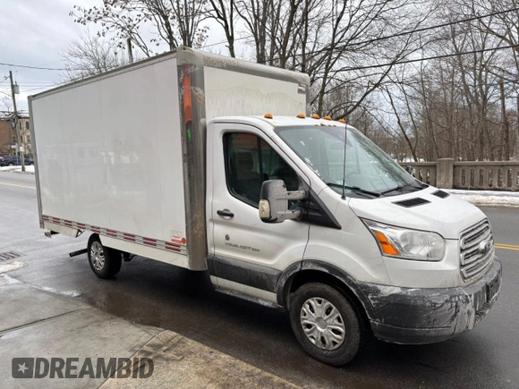 2017 Ford Transit with VIN 1FDBW7ZM1HKB08824, listed as a Copart auction lot 44295255 with 307,150 mi miles and Clean Title. Bid and sale history available at DreamBid. Image 1.