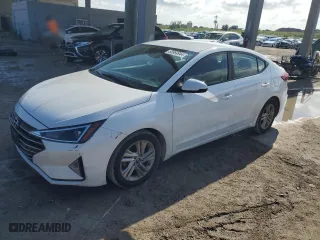 2020 Hyundai Elantra SEL with VIN 5NPD84LF7LH553639, listed as a Copart auction lot 83969944 with 95,233 mi miles and Non Repairable. Bid and sale history available at carsss.com. Image 1.