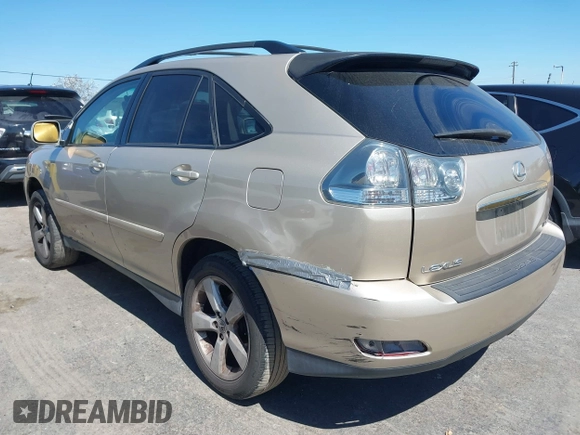 2004 Lexus RX 330 with VIN JTJGA31U240028531, listed as a IAAI auction lot 41887288 with 228,325 mi miles and . Bid and sale history available at DreamBid. Image 3.