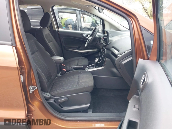 2018 Ford EcoSport SE with VIN MAJ3P1TEXJC229328, listed as a IAAI auction lot 42059911 with 27,531 mi miles. Bid and sale history available at carsss.com. Image 5.