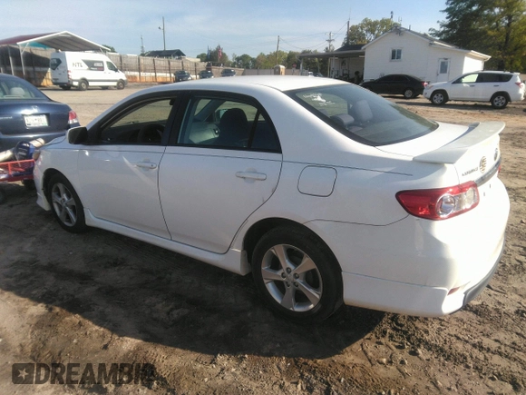 2011 Toyota Corolla L with VIN 2T1BU4EE3BC614784, listed as a IAAI auction lot 42024386 with 210,901 mi miles. Bid and sale history available at carsss.com. Image 3.