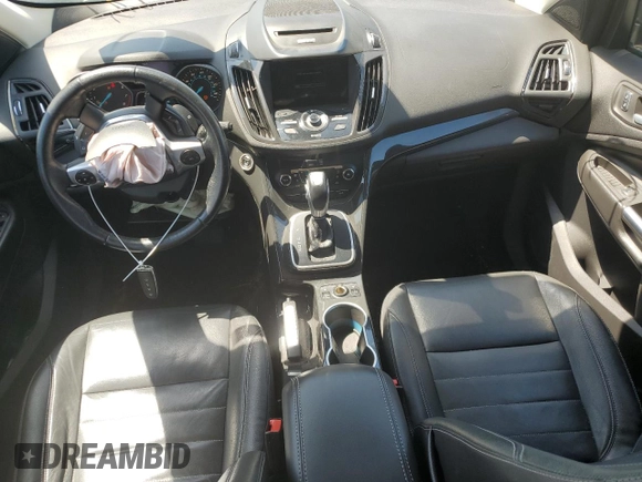 2014 Ford Escape Titanium with VIN 1FMCU0JX6EUB78701, listed as a Copart auction lot 50612945 with 105,729 mi miles and Salvage Title. Bid and sale history available at carsss.com. Image 8.