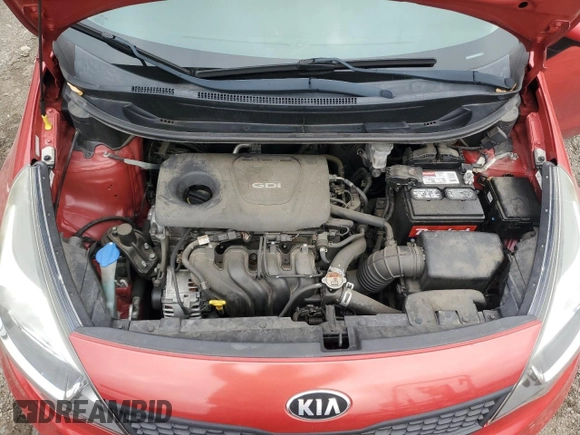 2017 Kia Rio LX with VIN KNADM4A31H6120515, listed as a Copart auction lot 74614204 with 83,204 mi miles and Salvage Title. Bid and sale history available at carsss.com. Image 11.
