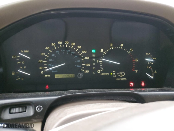 1999 Lexus LX 470 Luxury SUV with VIN JT6HT00W2X0032027, listed as a Copart auction lot 81753754 with NaN miles and Salvage Title. Bid and sale history available at carsss.com. Image 9.