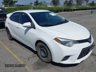2016 Toyota Corolla L with VIN 5YFBURHE3GP542713, listed as a IAAI auction lot 42094420 with 172,194 mi miles and . Bid and sale history available at DreamBid. Image 1.