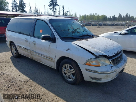 2002 Ford Windstar SE with VIN 2FMZA52452BA97162, listed as a IAAI auction lot 42090397 with 144,601 mi miles and . Bid and sale history available at carsss.com. Image 1.