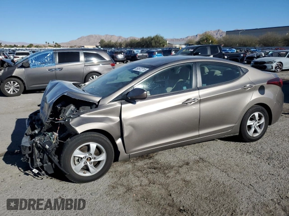 2015 Hyundai Elantra SE с VIN 5NPDH4AE7FH648622, выставлен на аукционе Copart как лот 50572715 с пробегом 76 807 миль миль и Списание • Salvage title. История ставок и продаж доступна на DreamBid. Изображение 1.