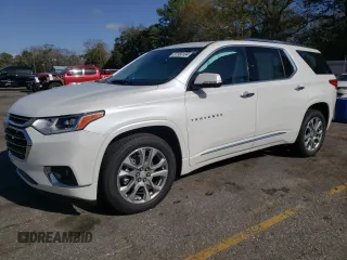 2020 Chevrolet Traverse Premier with VIN 1GNEVKKW2LJ306854, listed as a Copart auction lot 37350134 with 57,508 mi miles. Bid and sale history available at carsss.com. Image 1.