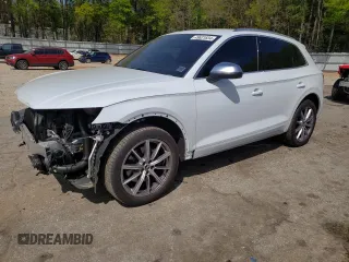 2022 Audi SQ5 Premium with VIN WA1A4AFY3N2043006, listed as a Copart auction lot 49631834 with 27,201 mi miles and . Bid and sale history available at DreamBid. Image 1.