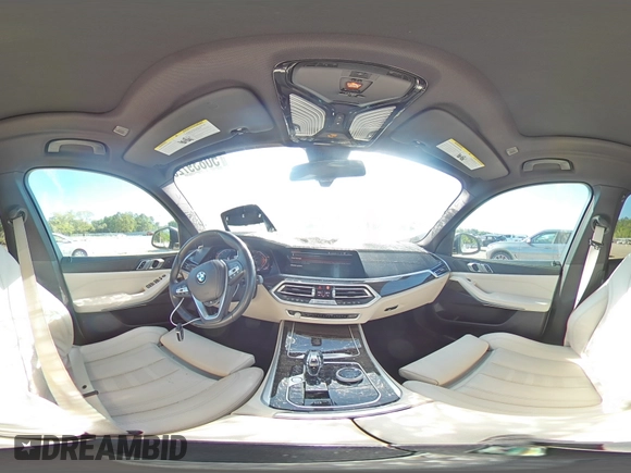 2021 BMW X5 sDrive40i with VIN 5UXCR4C05M9H39972, listed as a Copart auction lot 50839725 with 63,970 mi miles and Salvage Title. Bid and sale history available at carsss.com. Image 14.