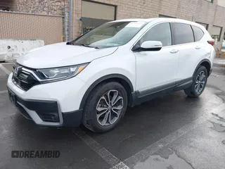 2022 Honda CR-V EX-L with VIN 7FARW1H88NE008348, listed as a IAAI auction lot 41762597 with 22,935 mi miles and . Bid and sale history available at carsss.com. Image 17.