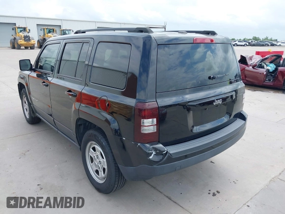 2016 Jeep Patriot Sport with VIN 1C4NJPBAXGD813933, listed as a IAAI auction lot 42064438 with 118,969 mi miles and . Bid and sale history available at DreamBid. Image 3.