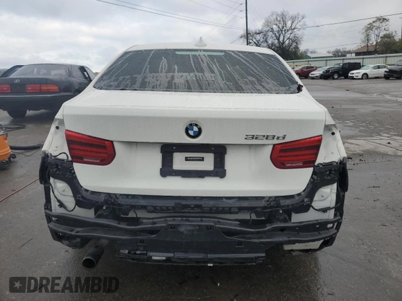 2018 BMW 3 Series 328d with VIN WBA8E5C52JA506771, listed as a Copart auction lot 80086094 with 59,367 mi miles and Clean title. Bid and sale history available at DreamBid. Image 6.