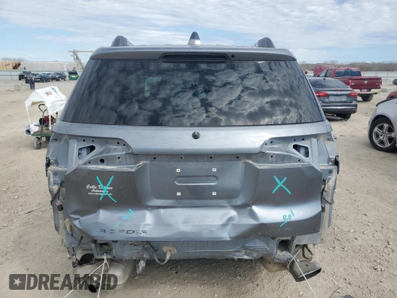 2020 GMC Acadia SLT with VIN 1GKKNULS2LZ182156, listed as a Copart auction lot 50761875 with 91,837 mi miles and Salvage Title. Bid and sale history available at DreamBid. Image 6.