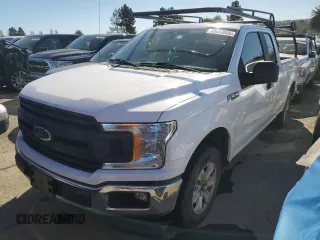 2020 Ford F-150 XL with VIN 1FTEX1CB7LKD33339, listed as a Copart auction lot 48669855 with 101,027 mi miles and Salvage Title. Bid and sale history available at DreamBid. Image 1.