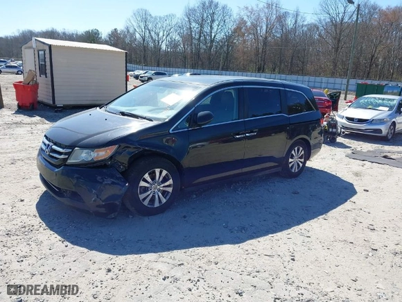 2015 Honda Odyssey EX with VIN 5FNRL5H49FB051333, listed as a IAAI auction lot 41633089 with 271,557 mi miles. Bid and sale history available at carsss.com. Image 2.