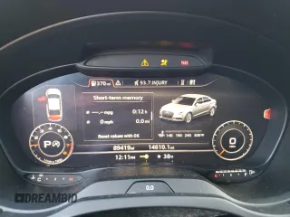 2018 Audi A3 Sedan Premium Plus with VIN WAUJ8GFF0J1049158, listed as a Copart auction lot 47501294 with 89,419 mi miles. Bid and sale history available at carsss.com. Image 9.