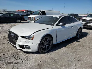 2016 Audi S5 Premium Plus with VIN WAUC4AFR8GA006157, listed as a Copart auction lot 73992134 with 67,183 mi miles and Salvage Title. Bid and sale history available at carsss.com. Image 1.