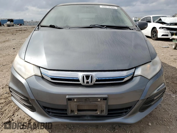 2012 Honda Insight LX with VIN JHMZE2H54CS003690, listed as a Copart auction lot 43212595 with 172,084 mi miles and Salvage title. Bid and sale history available at DreamBid. Image 5.