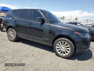 2020 Land Rover Range Rover with VIN SALGR2SU6LA579082, listed as a Copart auction lot 52079405 with 75,713 mi miles and Clean title. Bid and sale history available at DreamBid. Image 4.