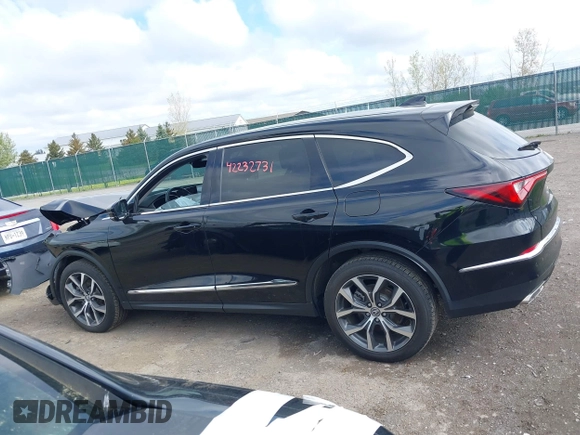 2022 Acura MDX Technology with VIN 5J8YE1H4XNL003559, listed as a IAAI auction lot 42232731 with 50,642 mi miles and . Bid and sale history available at DreamBid. Image 14.
