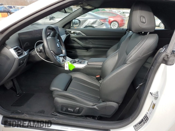 2024 BMW 4 Series 430i xDrive with VIN WBA43AT00RCR90165, listed as a Copart auction lot 81356814 with 11,340 mi miles and Salvage Title. Bid and sale history available at carsss.com. Image 7.