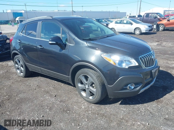 2014 Buick Encore Convenience with VIN KL4CJBSBXEB749396, listed as a IAAI auction lot 41860171 with 52,644 mi miles and . Bid and sale history available at DreamBid. Image 1.